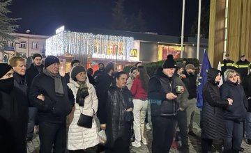 ზუგდიდში პროევროპული აქციები გრძელდება - პროტესტის 32-დღე (ფოტო)