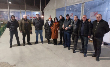 თბილისში, ენმ-ის ოფისთან მოშიმშილეებს ზუგდიდიდანაც შეუერთდნენ