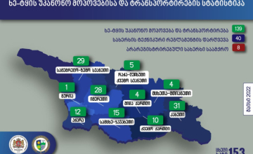 მაისში სამეგრელოში ხე-ტყის უკანონო მოპოვებისა და ტრანსპორტირების 29 შემთხვევა გამოვლინდა 