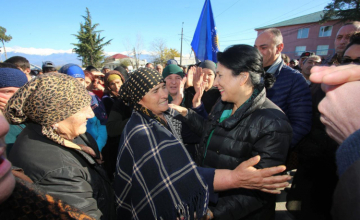 სალომე ზურაბიშვილი სოფელ ყარაჯალას მოსახლეობას შეხვდა ®️