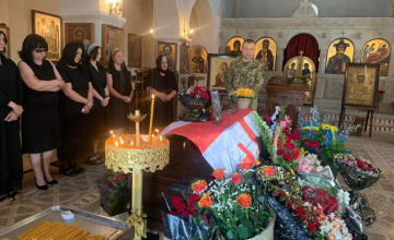 უკრაინის ატაშე აბაშელ მებრძოლზე: მთავროვის სახელით მადლობა თავგანწირვისთვის