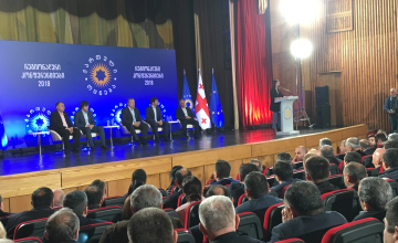 „ქართული ოცნების“ ლიდერებმა კონფერენციის შემდეგ ზუგდიდი უკომენტაროდ დატოვეს (ვიდეო)