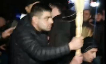 „ნაციონალური მოძრაობის“ ოფისში მისულებს სსრკ-ს დროინდელი მელოდია ჩაურთეს 