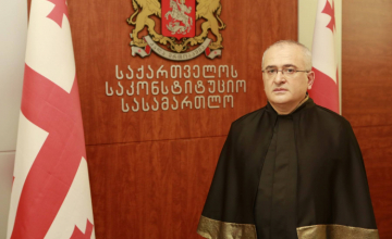 საკონსტიტუციო სასამართლოს თავმჯდომარე მერაბ ტურავა გახდა