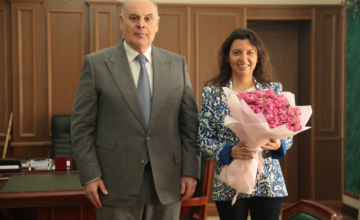 მარგარიტა სიმონიანი მედია ცენტრის გასახსნელად სოხუმში ჩავიდა