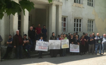 „არა ხუდონჰესს“ - ხაიშში საპროტესტო აქცია გაიმართა (ფოტო)