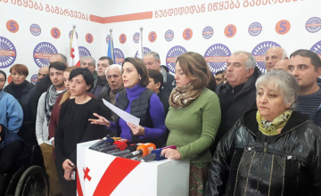 ენმ-ს ლიდერებს ზუგდიდის პოლიციის უფროსთან და მერთან შეხვედრა სურთ