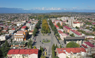 ზუგდიდში პუტინის საწინააღმდეგო ბანერის განსათავსებლად თანხას აგროვებენ