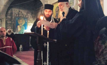 მეუფე გერასიმე ზუგდიდში დაკავებულ ბერთან დაკავშირებით სასულიერო პირებს შეხვდა