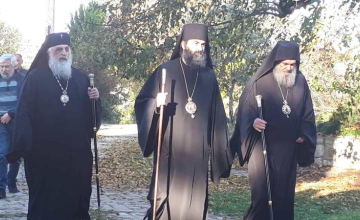 მარტვილში მეუფე გრიგოლის მხარდასაჭერად მიტროპოლიტი სტეფანე და ეპისკოპოსი დამიანე ჩავიდნენ