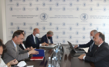 ჟენევის დისკუსიების თანათავმჯდომარეებმა სოხუმში მორიგი რაუნდის დღის წესრიგი განიხილეს