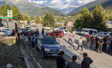 სვანეთში სესხების გადავადების მოთხოვნით აქცია გაიმართა 