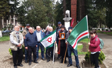 ჯოხარ დუდაევის ხსოვნას ზუგდიდში პატივი მიაგეს
