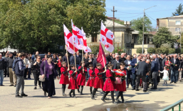 მადლობა თავისუფლებისთვის - ზუგდიდში 9 აპრილის გმირებს პატივი მიაგეს (ფოტო, ვიდეო)