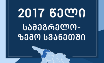 სამეგრელო-ზემო სვანეთში 2017 წელი შეაჯამეს