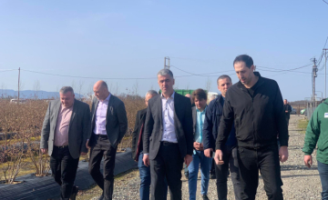სოფლის მეურნეობის მინისტრი სამეგრელოში იმყოფება