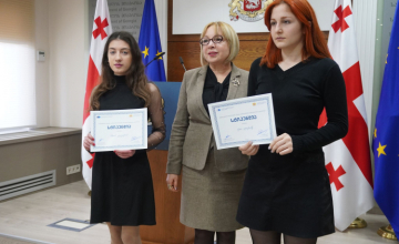 ოკუპირებული ტერიტორიებიდან დევნილ სტუდენტებს სტიპენდიები გადაეცათ