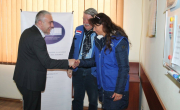 ლაშა გოგია ევროკავშირის სადამკვირვებლო მისიის წარმომადგენელს შეხვდა