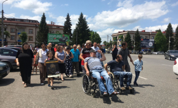 ზუგდიდში შშმ პირთა უფლებების დღე აღინიშნება (ფოტო, ვიდეო)