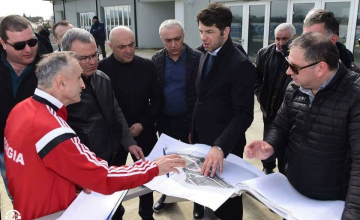 მერია: ზუგდიდის ცენტრალური სტადიონის მშენებლობის მეორე ეტაპი იწყება