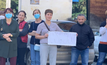 მესტიაში საპროტესტო აქცია გაიმართა